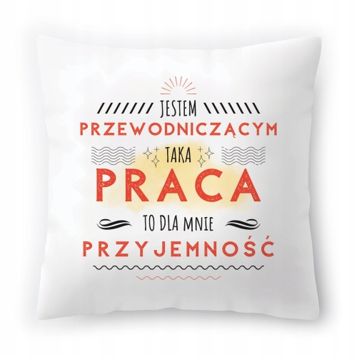 Poduszka Dla Przewodniczącego na Urodziny Prezent z Nadrukiem ze Zdjęciem