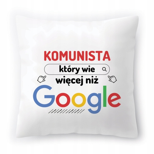 Poduszka Dla Komunisty na Urodziny Prezent z Nadrukiem ze Zdjęciem