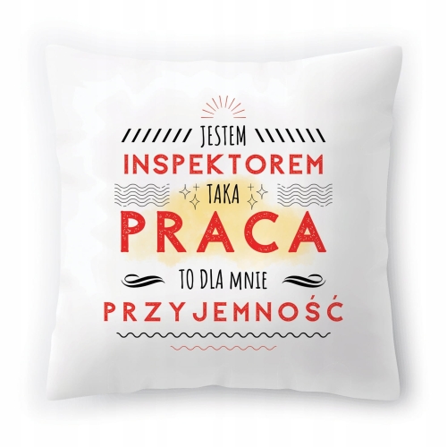 Poduszka Dla Instruktora na Urodziny na Prezent z Nadrukiem ze Zdjęciem