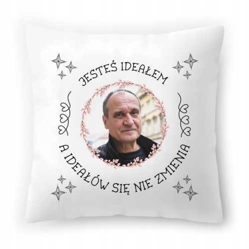 Poduszka Kukiz Paweł Kukiz Kukiz15 na Prezent z Nadrukiem ze Zdjęciem