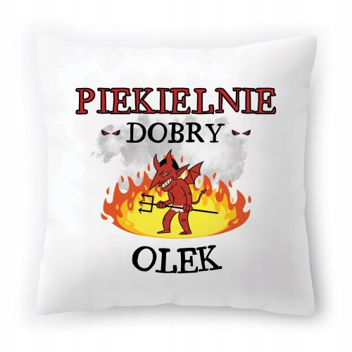 Poduszka Dla Olka na Urodziny Imieniny na Prezent z Nadrukiem ze Zdjęciem