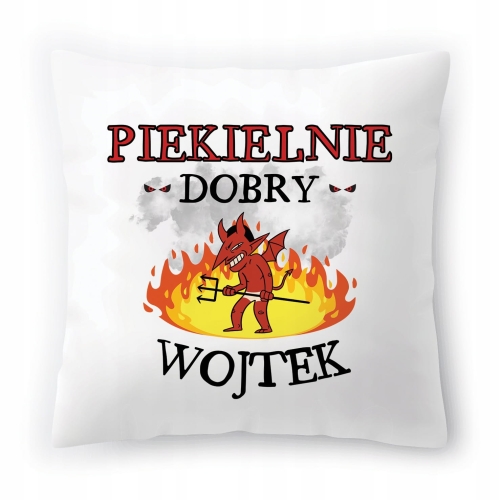 Poduszka Dla Wojtka na Urodziny Imieniny Prezent z Nadrukiem ze Zdjęciem