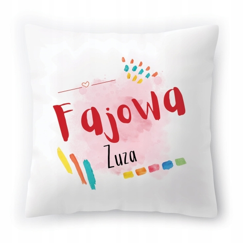 Poduszka Dla Zuzy na Urodziny Imieniny Prezent z Nadrukiem ze Zdjęciem