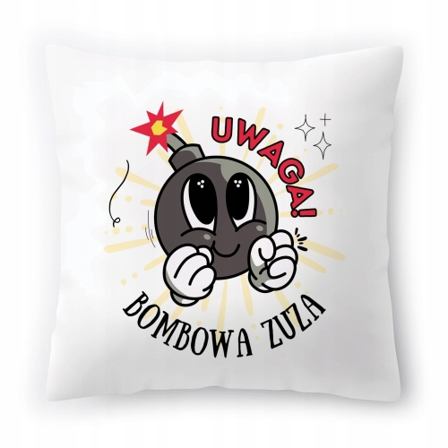 Poduszka Dla Zuzy na Urodziny Imieniny Prezent z Nadrukiem ze Zdjęciem