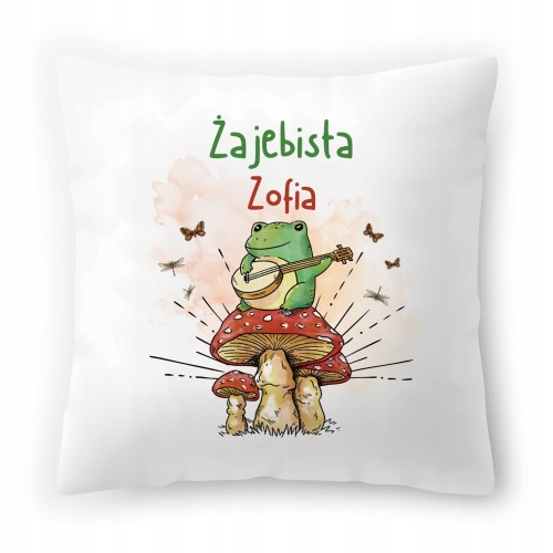Poduszka Dla Zofii na Urodziny Imieniny na Prezent z Nadrukiem ze Zdjęciem