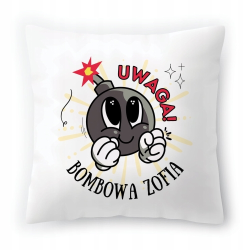 Poduszka Dla Zofii na Urodziny Imieniny na Prezent z Nadrukiem ze Zdjęciem