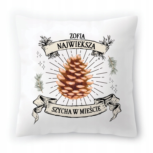 Poduszka Dla Zofii na Urodziny Imieniny na Prezent z Nadrukiem ze Zdjęciem