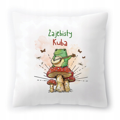Poduszka Dla Kuby na Urodziny Imieniny Prezent z Nadrukiem ze Zdjęciem