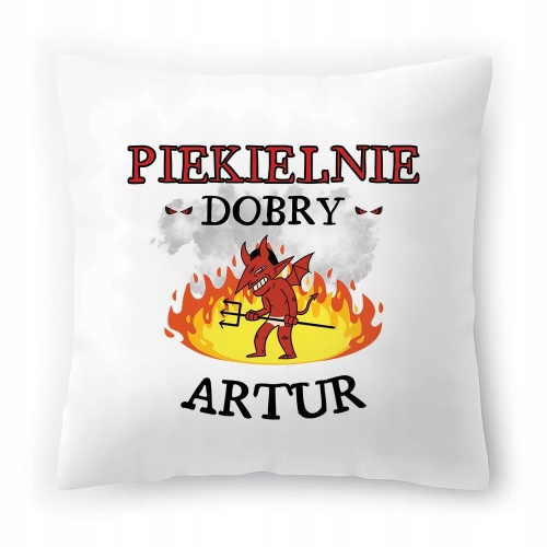 Poduszka Dla Artura na Urodziny Imieniny Prezent z Nadrukiem ze Zdjęciem