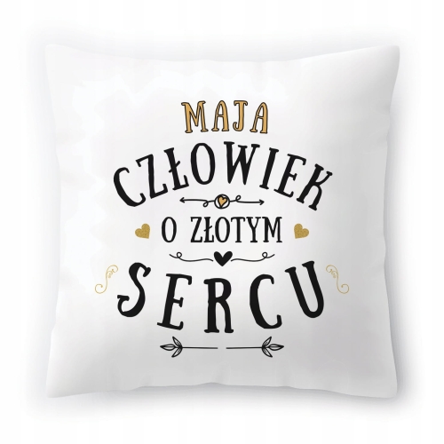 Poduszka Dla Mai Majki Prezent na Urodziny z Nadrukiem ze Zdjęciem