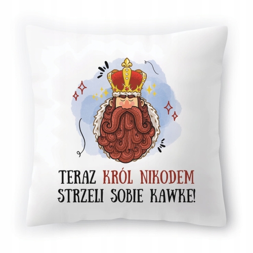Poduszka Dla Nikodema na Imieniny Urodziny Prezent z Nadrukiem ze Zdjęciem