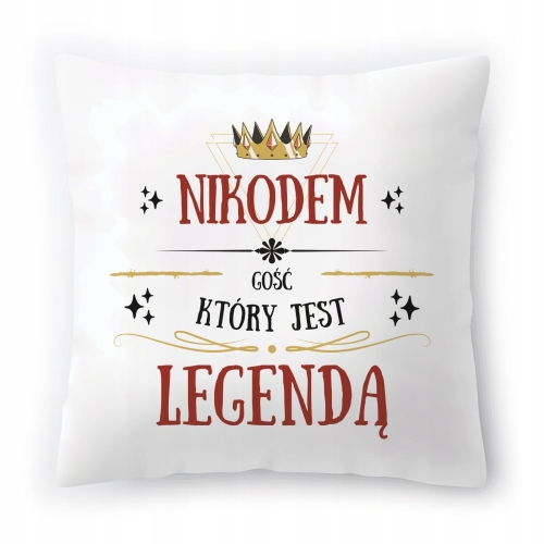 Poduszka Dla Nikodema na Imieniny Urodziny Prezent z Nadrukiem ze Zdjęciem