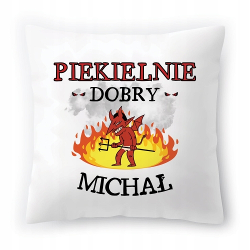 Poduszka Dla Michała na Urodziny Imieniny Prezent z Nadrukiem ze Zdjęciem