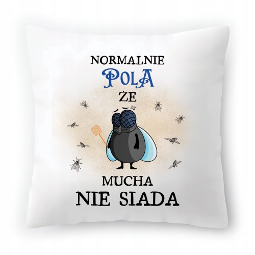 Poduszka Dla Poli na Urodziny Imieniny Prezent z Nadrukiem ze Zdjęciem