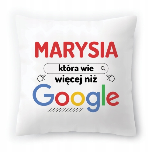 Poduszka Dla Marysi na Urodziny Imieniny Prezent z Nadrukiem ze Zdjęciem