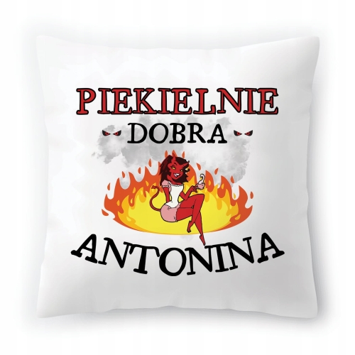Poduszka Dla Antoniny na Urodziny na Prezent z Nadrukiem ze Zdjęciem
