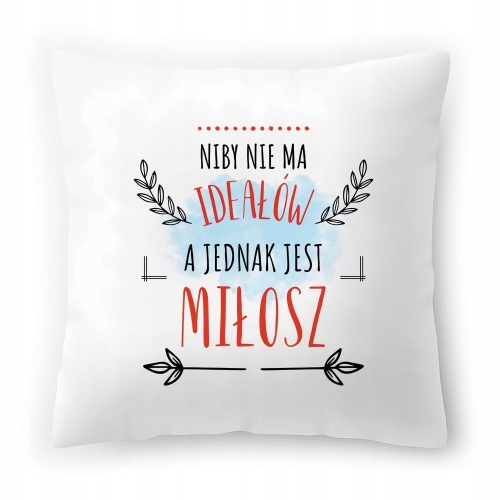 Poduszka Dla Miłosza na Urodziny Imieniny Prezent z Nadrukiem ze Zdjęciem