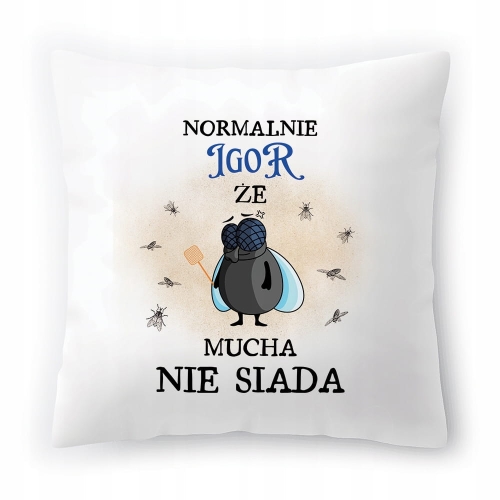 Poduszka Dla Igora na Urodziny Imieniny Prezent z Nadrukiem ze Zdjęciem