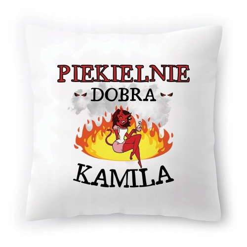 Poduszka Dla Kamili na Urodziny Imieniny Prezent z Nadrukiem ze Zdjęciem