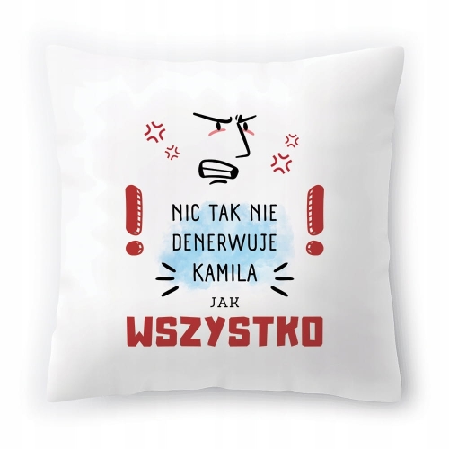 Poduszka Dla Kamili na Urodziny Imieniny Prezent z Nadrukiem ze Zdjęciem