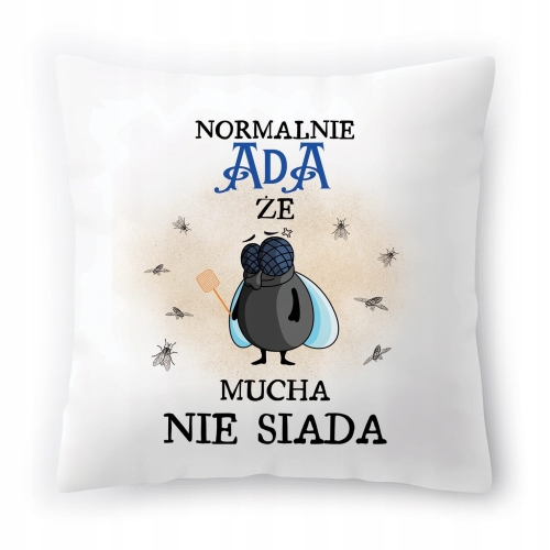 Poduszka Dla Ady na Urodziny Imieniny Prezent z Nadrukiem ze Zdjęciem