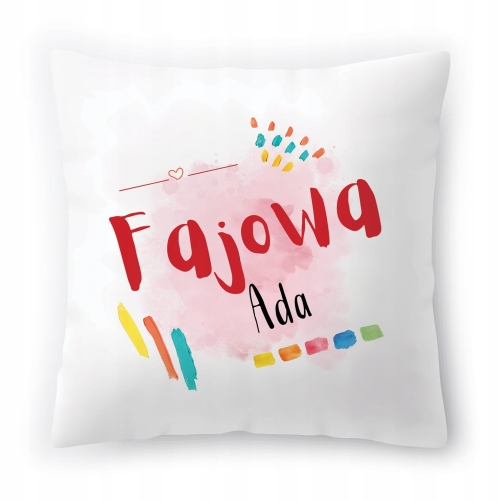 Poduszka Dla Ady na Urodziny Imieniny Prezent z Nadrukiem ze Zdjęciem