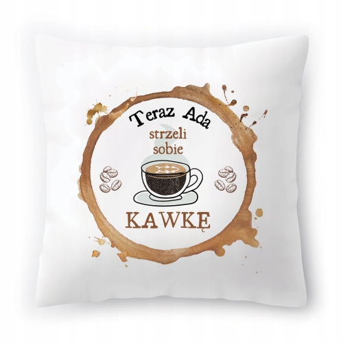 Poduszka Dla Ady na Urodziny Imieniny Prezent z Nadrukiem ze Zdjęciem