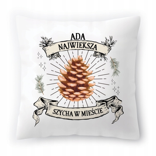 Poduszka Dla Ady na Urodziny Imieniny Prezent z Nadrukiem ze Zdjęciem