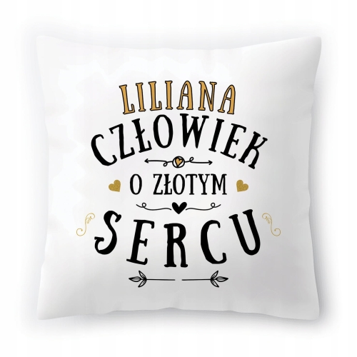 Poduszka Dla Liliany na Urodziny Imieniny Prezent z Nadrukiem ze Zdjęciem