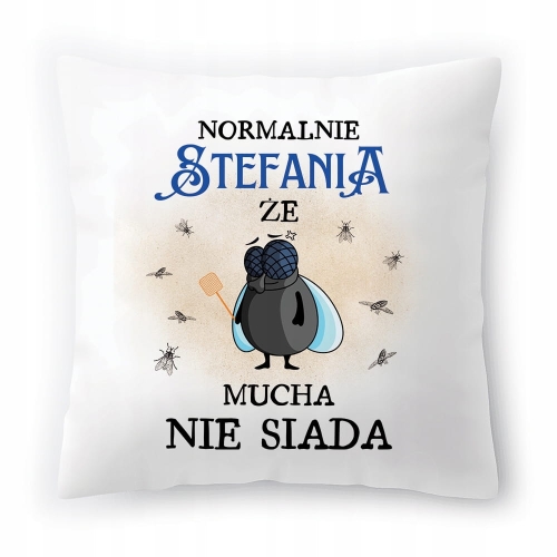 Poduszka Dla Stefanii na Urodziny Imieniny Prezent z Nadrukiem ze Zdjęciem