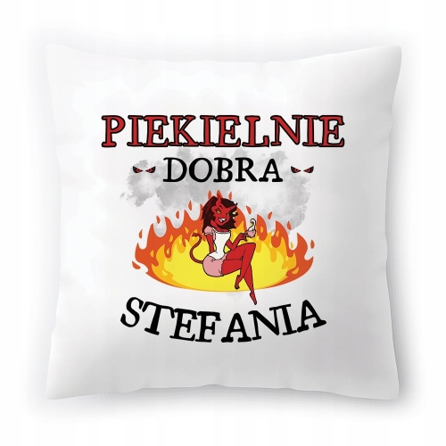 Poduszka Dla Stefanii na Urodziny Imieniny Prezent z Nadrukiem ze Zdjęciem