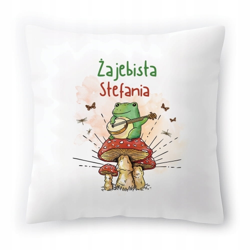 Poduszka Dla Stefanii na Urodziny Imieniny Prezent z Nadrukiem ze Zdjęciem