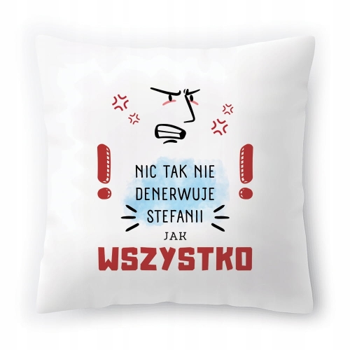 Poduszka Dla Stefanii na Urodziny Imieniny Prezent z Nadrukiem ze Zdjęciem