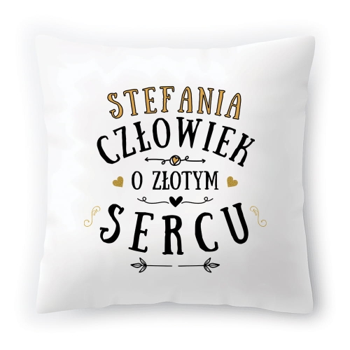 Poduszka Dla Stefanii na Urodziny Imieniny Prezent z Nadrukiem ze Zdjęciem