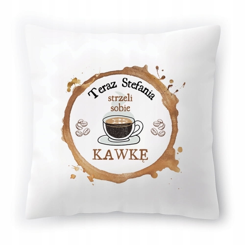 Poduszka Dla Stefanii na Urodziny Imieniny Prezent z Nadrukiem ze Zdjęciem