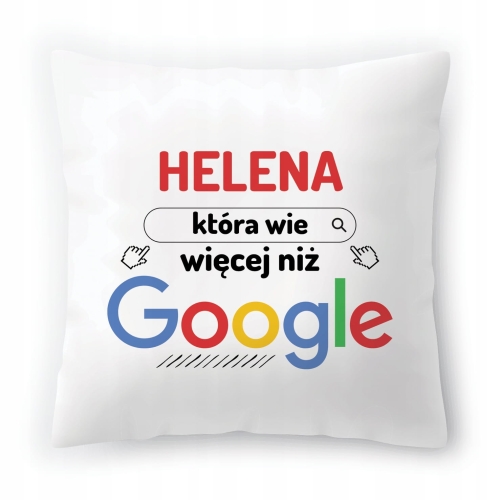 Poduszka Dla Heleny na Urodziny Imieniny Prezent z Nadrukiem ze Zdjęciem