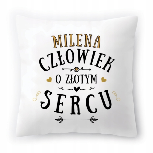 Poduszka Dla Mileny na Urodziny Imieniny Prezent z Nadrukiem ze Zdjęciem