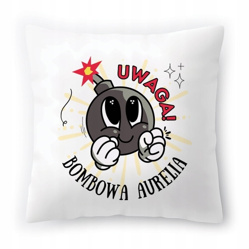 Poduszka Dla Aurelii na Urodziny na Prezent z Nadrukiem ze Zdjęciem