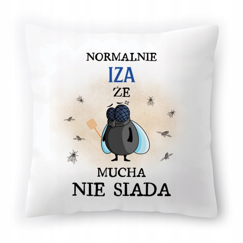 Poduszka Dla Izy na Urodziny Imieniny Prezent z Nadrukiem ze Zdjęciem