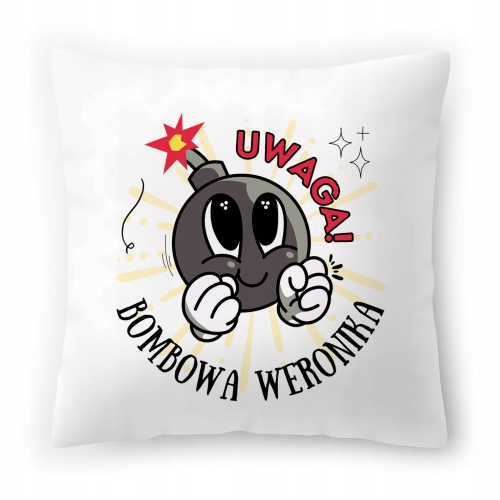 Poduszka Dla Weroniki na Urodziny Imieniny Prezent z Nadrukiem ze Zdjęciem