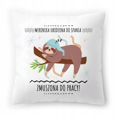 Poduszka Dla Weroniki na Urodziny Imieniny Prezent z Nadrukiem ze Zdjęciem
