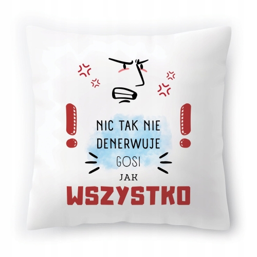 Poduszka Dla Gosi na Urodziny Imieniny Prezent z Nadrukiem ze Zdjęciem