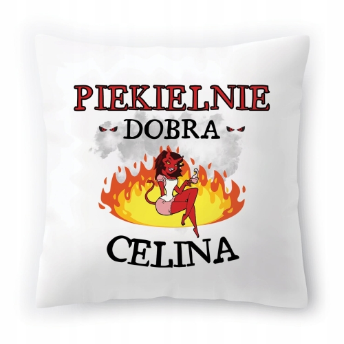 Poduszka Dla Celiny na Urodziny Imieniny Prezent z Nadrukiem ze Zdjęciem
