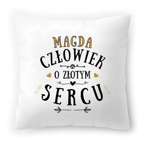 Poduszka Dla Magdy na Urodziny na Prezent z Nadrukiem ze Zdjęciem