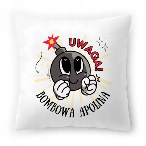 Poduszka Dla Apoliny na Urodziny Imieniny Prezent z Nadrukiem ze Zdjęciem