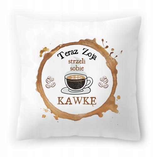 Poduszka Dla Zoi na Urodziny na Prezent z Nadrukiem ze Zdjęciem