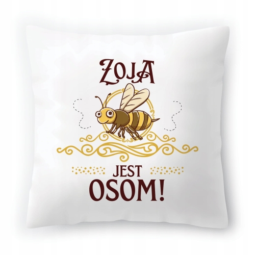 Poduszka Dla Zoi na Urodziny na Prezent z Nadrukiem ze Zdjęciem