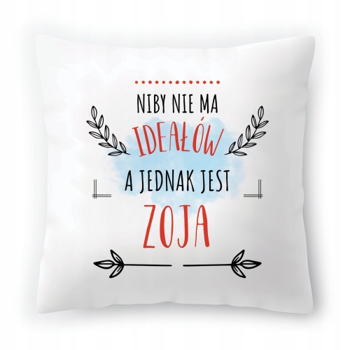 Poduszka Dla Zoi na Urodziny na Prezent z Nadrukiem ze Zdjęciem