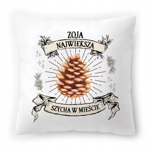 Poduszka Dla Zoi na Urodziny na Prezent z Nadrukiem ze Zdjęciem