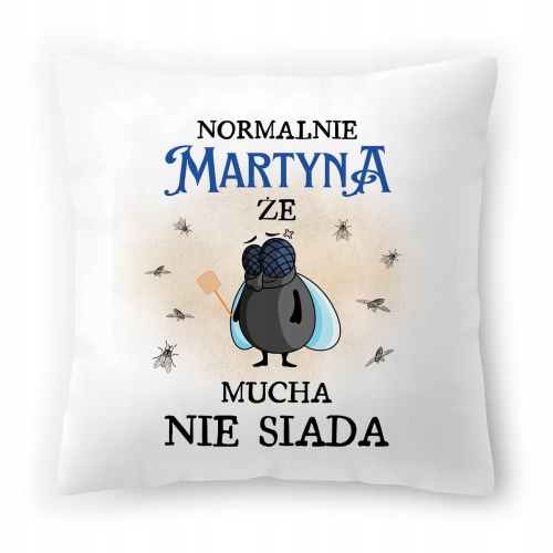 Poduszka Dla Martyny na Urodziny Imieniny Prezent z Nadrukiem ze Zdjęciem